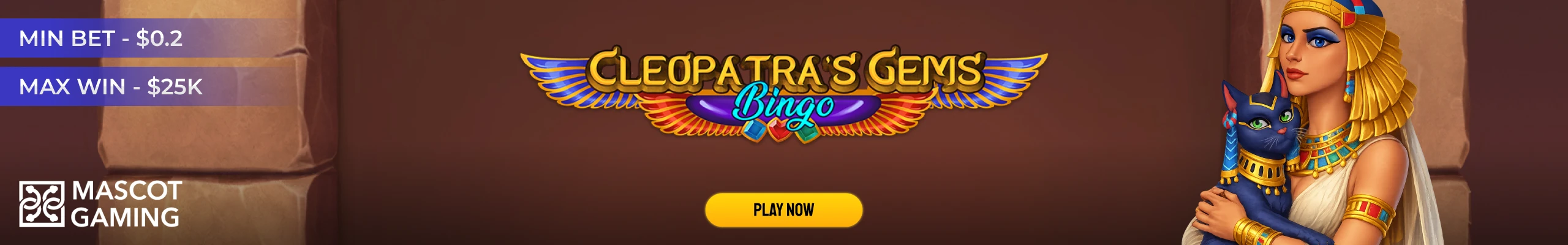 Cleopatra's Gems Bingo_Bingo_CLP_08/26