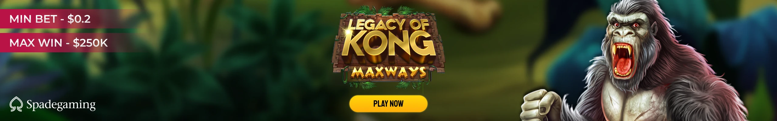 Legacy of Kong Maxways_Slots_CLP_08/26