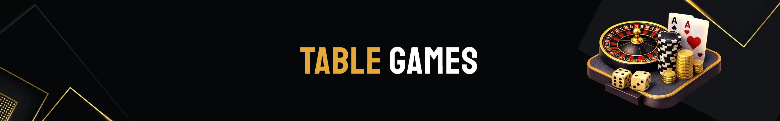 Table Games Collection_Generic Banner